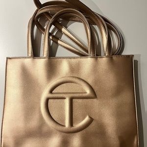 Telfar Medium Copper Shopping Bag